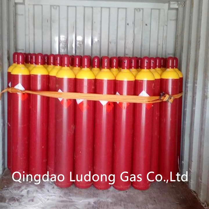 99.999% High Purity CH4 Gas / Methane Gas Filling in 40L 47L Cylinders